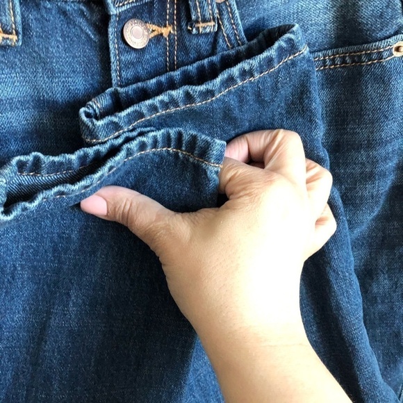 Old Navy Girls Boyfriend Button Fly Jeans - Picture 10 of 11
